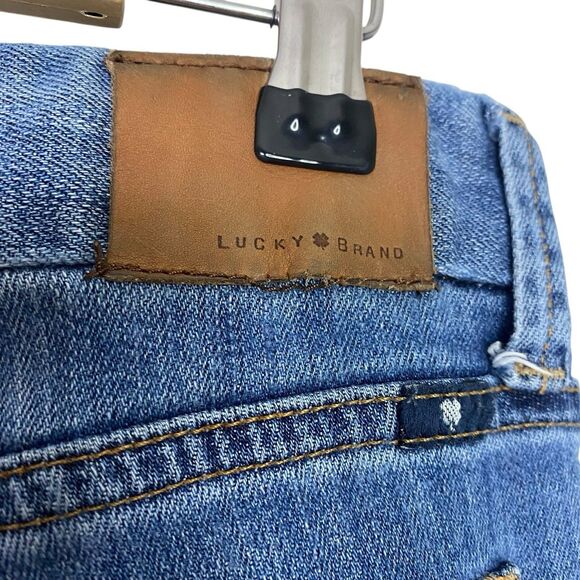 Lucky Brand Jeans Womens 12/31 (33x32) Sweet Straight Mid Rise Classic Y2K Denim - Picture 8 of 12